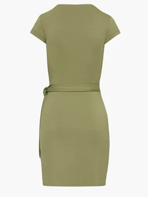 NWOT ARITZIA Wrap mini dress lune thumbnail 6