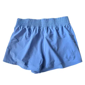 adidas women's L ClimaCool Racer Pacer 3" inseam training shorts blue fusion thumbnail 2