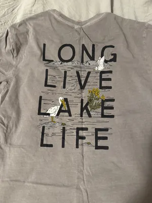 Alternative t shirt long live lake life thumbnail 2