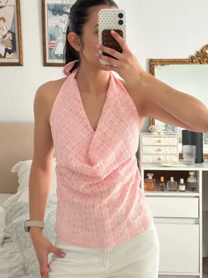 Summer top Pink thumbnail 1