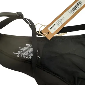 Skims Fits Everybody Crossover Bralette Black Onyx New with tags Size Small thumbnail 4