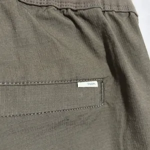 Vuori XL Women Olive Green Ripstop Jogger Pants with organic cotton drawstrings thumbnail 5