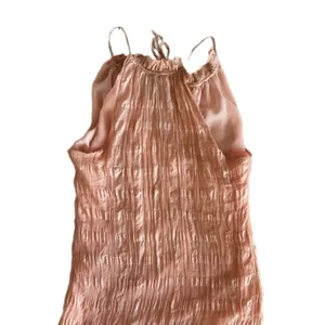 HD in Paris tender texture silk halter neck blouse Pastel Pink Size 0 thumbnail 5