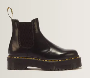 Dr. Martens Platform Leather Chelsea Boots 2976 thumbnail 1