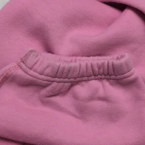 Skims Pink Elastic Waist Cuff Sweatpants Joggers Cotton Blend Size XL thumbnail 5