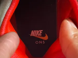 Nike Air Hurrache White Sneakers with Bright Red Accents thumbnail 10