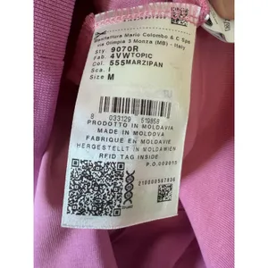 Colmar Hot Pink Zip Up Sweatshirt Women's Sz M NWT $240 Retail thumbnail 9