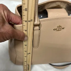 Coach Margot Carryall in Crossgrain Leather F57527 MSRP 395 thumbnail 9