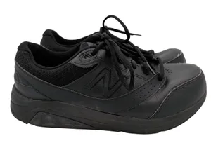New Balance 928v3 Womens 8.5 Black Leather Walking Shoes ROLLBAR Stability‎ thumbnail 1