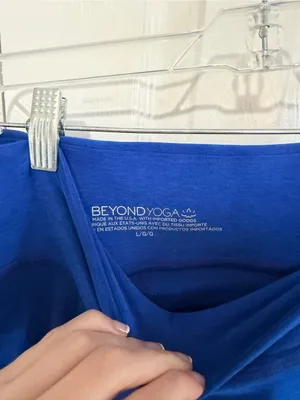 Beyond Yoga Hotshot Spacedye Circle Skirt Blue Size Large thumbnail 3