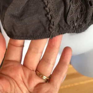 American Eagle Long-sleeve Lace front tie shirt thumbnail 3