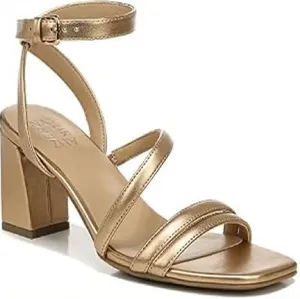 Naturalizer Rizzo gold heels thumbnail 1