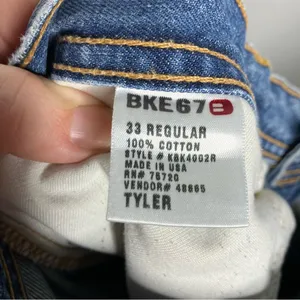 BKE 67‎ Tyler jeans size 33 100% cotton thumbnail 7