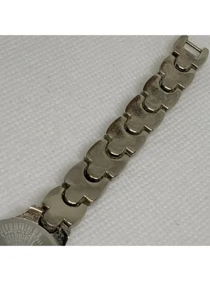 Vintage Jaclyn smith silver gold tone women’s watch 22mm quartz up to 7” running thumbnail 7