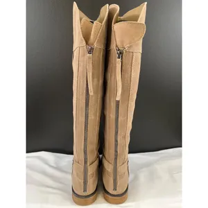 Franco Sarto Christine Women's Brown Leather Shoes/Boots Size 7.5M SKU 5840 thumbnail 4