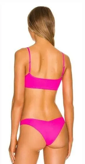 Frankies Bikinis Dallas Bikini top in Watermelon Small thumbnail 2