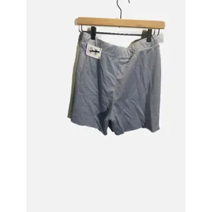 James Perse Shorts Womens 1 Blue French Terry Raw Hem Loungewear Casual Athleisu thumbnail 5
