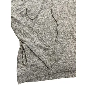 Anthropologie Saturday Sunday‎ womens Heathered gray pullover hoodie size Small thumbnail 9