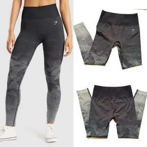 Gymshark Adapt Ombre Seamless‎ Leggins Black and White High Rise Sz Small thumbnail 2