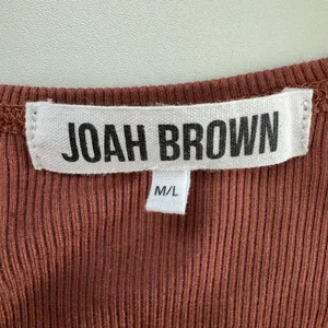 Joah‎ Brown Bodycon Flexrib Dress Medium Large Brown Ribbed Maxi Minimalist Chic thumbnail 7