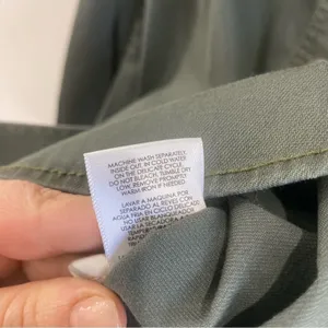CAbi Green Utility Cotton‎ Jacket Small Minimalist Military Style Streetwear thumbnail 7