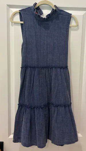Simply southern denim dress thumbnail 1