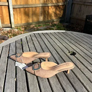 Women’s Larissa‎ Pointed Toe Mule Heels – A New Day size 6 classy casual thumbnail 4