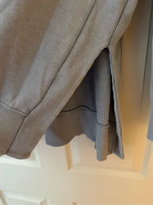 aerie Oversized Crewneck Sweatshirt - Light Blue thumbnail 3