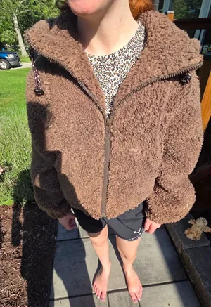 Teddy coat Brown thumbnail 1