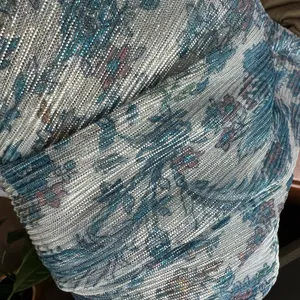 Anthropologie Shimmering Floral Blouse thumbnail 8
