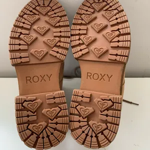 Roxy Work It size 7 brown lace-up leather boots thumbnail 5