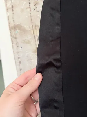 Spanx Ponte Pleated Barrel Leg Trouser with Tuxedo Stripe thumbnail 4