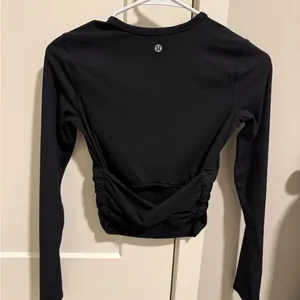 lululemon athletica Black Long Sleeve Top thumbnail 2