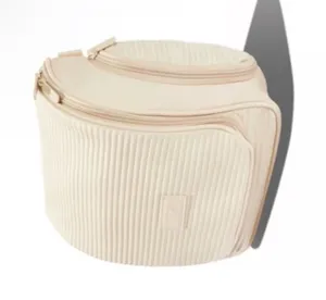 NWT DEZI Pack It All Handing Travel Bag Cream Organizer with 360 Hook thumbnail 1