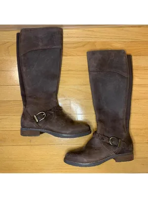 Earth Mira Round Toe High Shaft Brown Casual Boots - Size 6.5 thumbnail 6