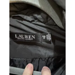 Lauren Ralph Lauren Quilted Hooded Anorak Coat Black Size Petite XS Hooded thumbnail 6