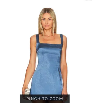 Revolve Blue Mini Dress thumbnail 1