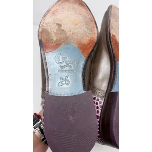 John Fluevog city Angels Damascus classic brogued Oxford sz 10.5 thumbnail 12