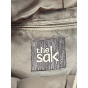 The Sak Crochet‎ Tote Bag Brown Hobo Shoulder Bag thumbnail 9