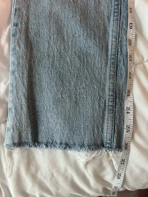 Free Assembly Ripped Straight Leg Jeans thumbnail 7