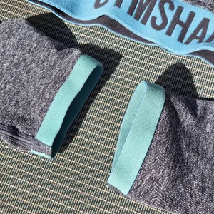 Gymshark Banded Crop Long sleeve Top Grey S thumbnail 3