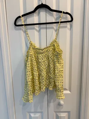 Urban Outfitters Out From Under Hydra Tie-Front Flyaway Cami thumbnail 6