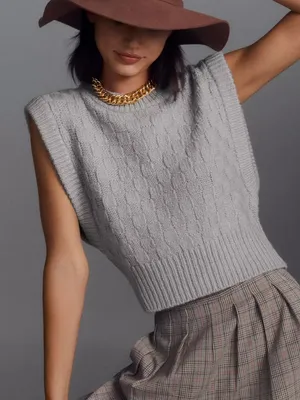 By Anthropologie Sweater Vest thumbnail 1