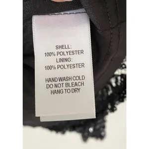 Lulu's Sequin Shiny Tie Wrap Mini Skirt Black Size XS NEW thumbnail 5