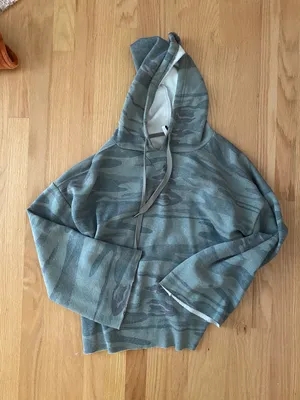 Z Supply Camo Hoodie thumbnail 5