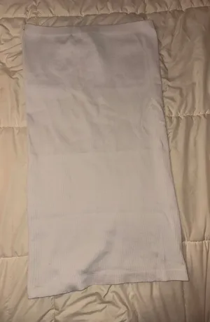 White tube top dress thumbnail 1