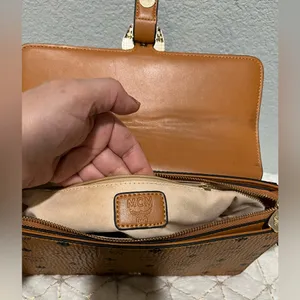 MCM Tan Logo Crossbody Bag‎ thumbnail 10