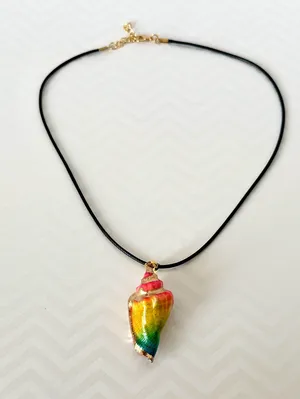 🐚 Seashell Pendant Necklace Multiple thumbnail 2