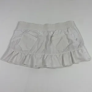 Nike Skort Womens XL White Ruffle Hem Built In Shorts Tennis Heritage Dry Active thumbnail 12