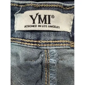 YMI Bell Bottom Contour Fit Jeans Medium Wash Flare Denim P011542 Womens 9/29 thumbnail 5
